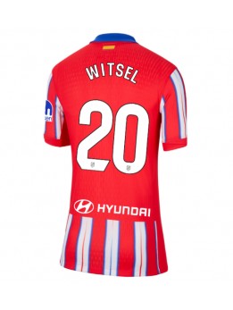 Billige Atletico Madrid Axel Witsel #20 Hjemmedrakt Dame 2024-25 Kortermet